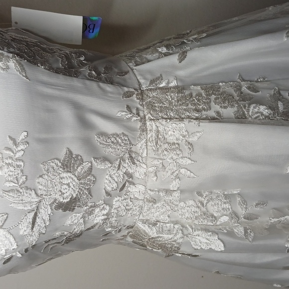 BCX  white floral lace dress size 3 - Picture 4 of 15